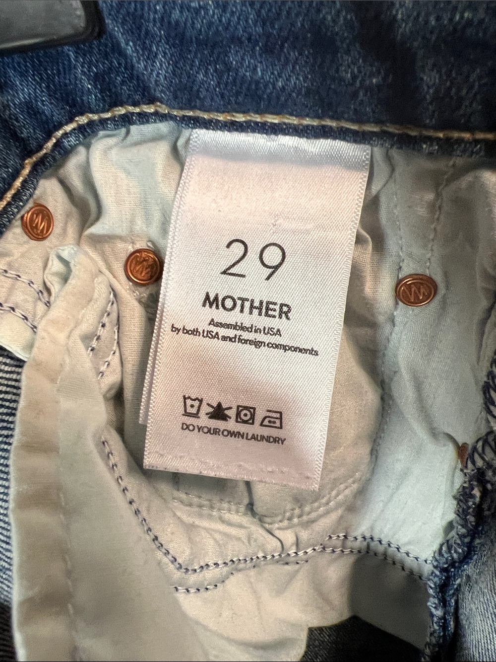 BOGO! Mother Superior - The Weekender Mid Rise Flare Jeans Sz 29 - Picture 6 of 7